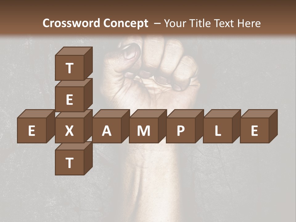 Arm Conflict Communism PowerPoint Template