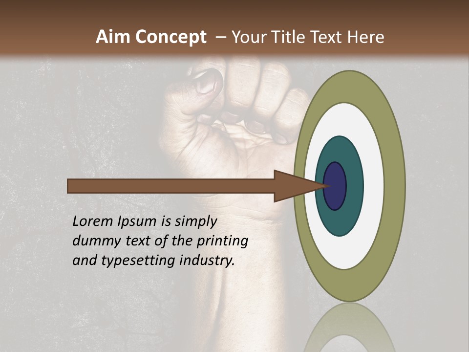 Arm Conflict Communism PowerPoint Template