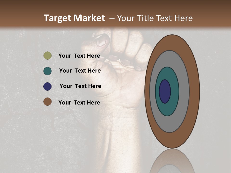 Arm Conflict Communism PowerPoint Template