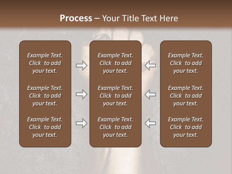 Arm Conflict Communism PowerPoint Template