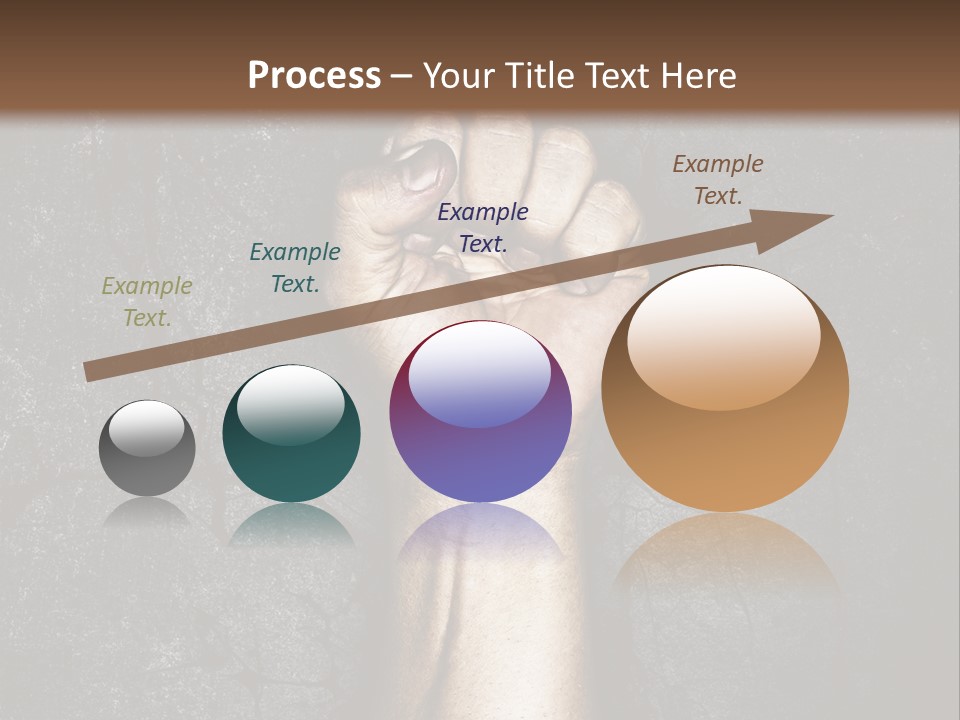 Arm Conflict Communism PowerPoint Template