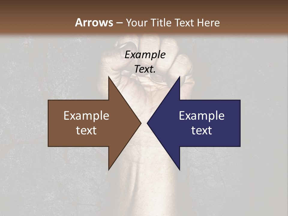 Arm Conflict Communism PowerPoint Template