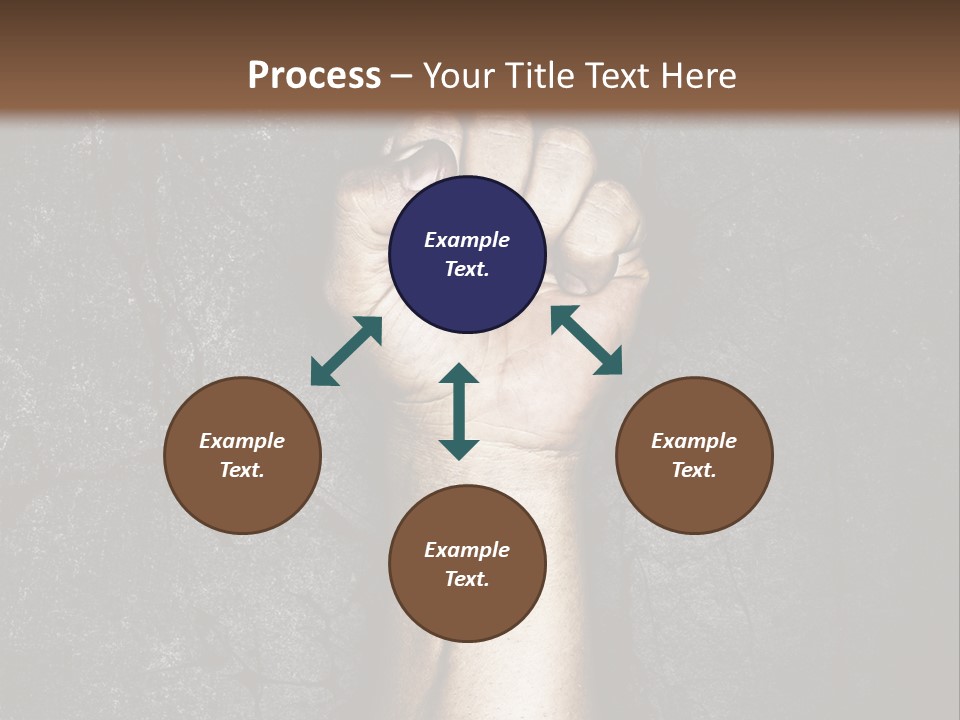 Arm Conflict Communism PowerPoint Template