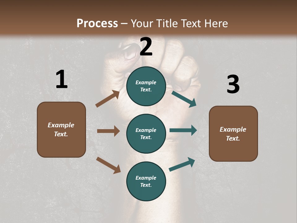 Arm Conflict Communism PowerPoint Template