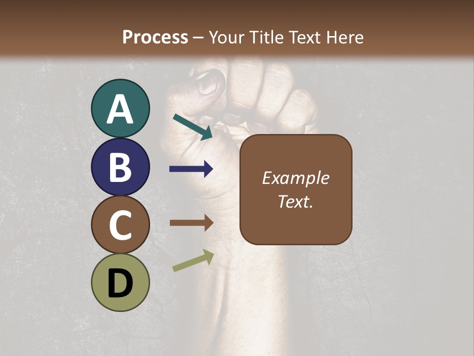 Arm Conflict Communism PowerPoint Template