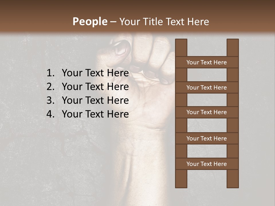 Arm Conflict Communism PowerPoint Template