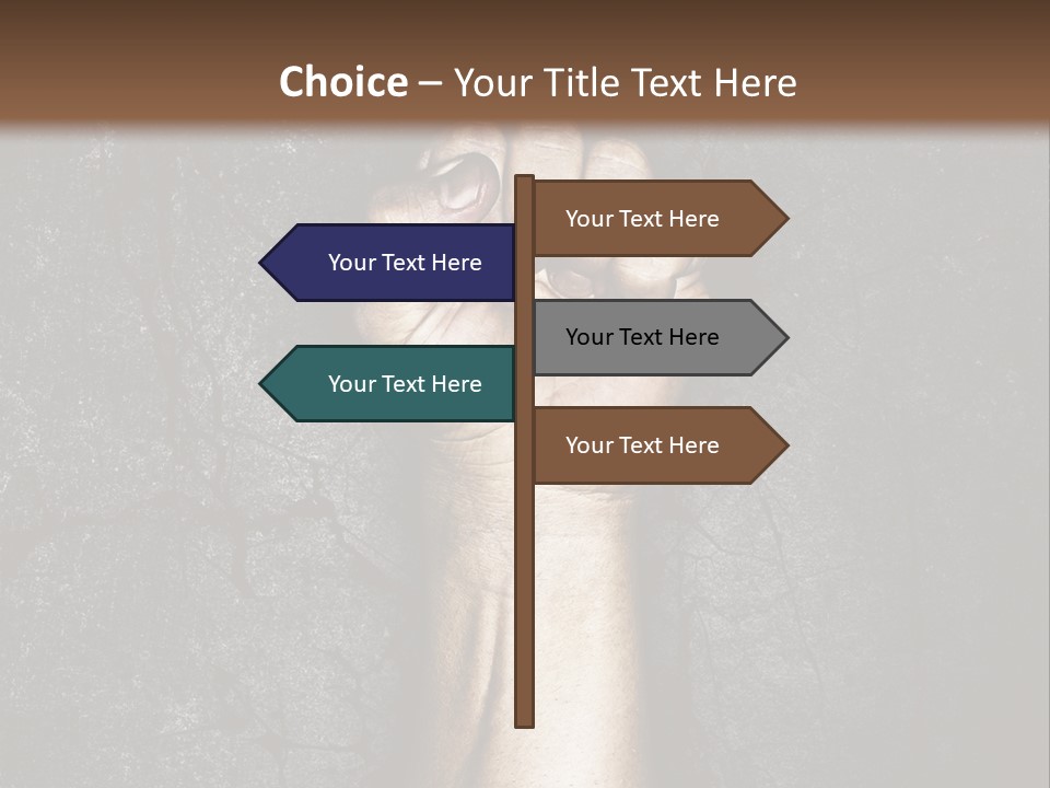 Arm Conflict Communism PowerPoint Template