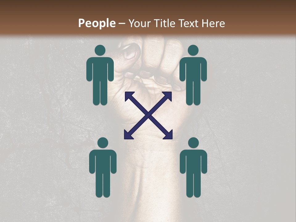 Arm Conflict Communism PowerPoint Template