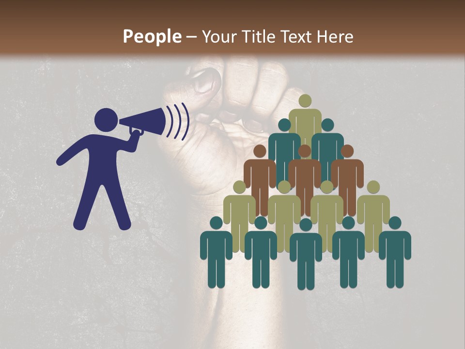 Arm Conflict Communism PowerPoint Template