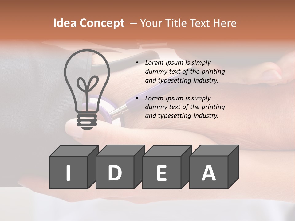 Sick Assist Hope PowerPoint Template