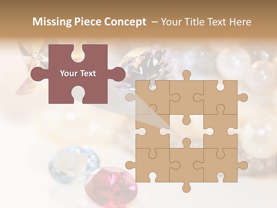 Expensive Shape Shiny PowerPoint Template