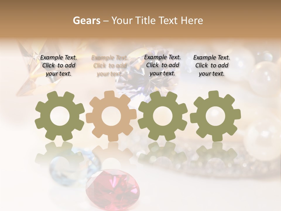 Expensive Shape Shiny PowerPoint Template