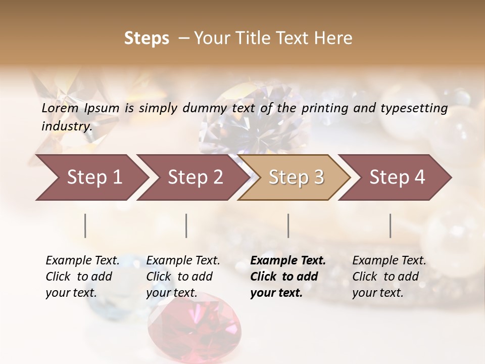 Expensive Shape Shiny PowerPoint Template