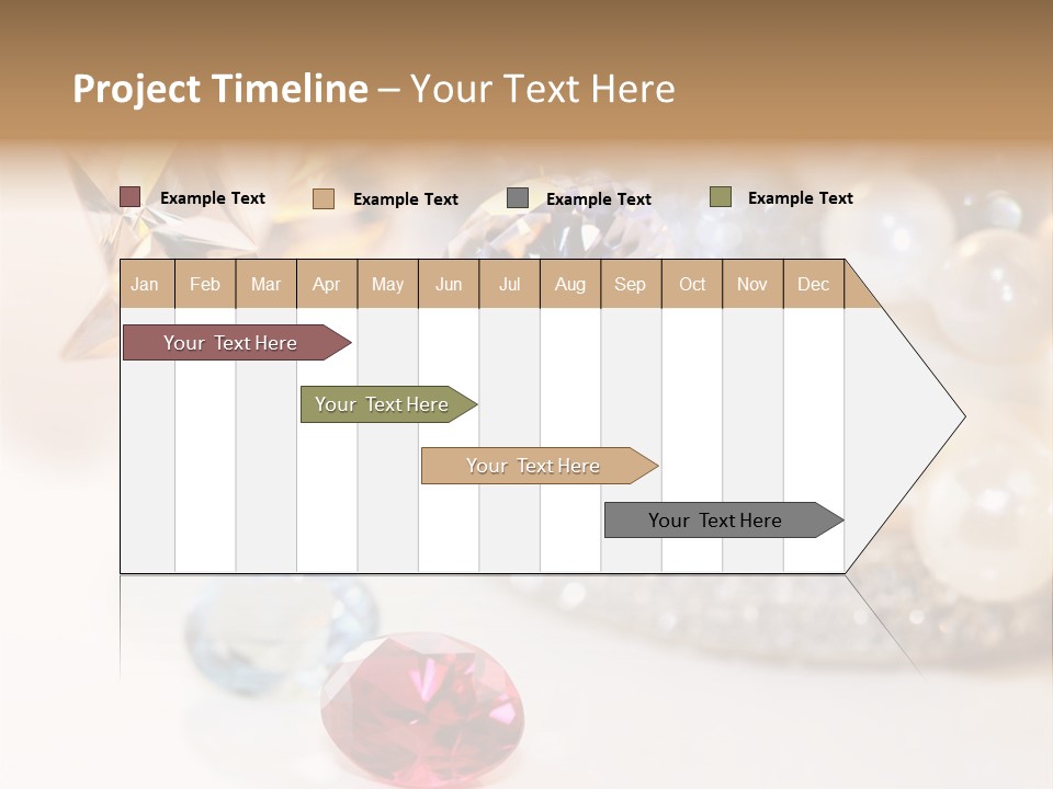 Expensive Shape Shiny PowerPoint Template