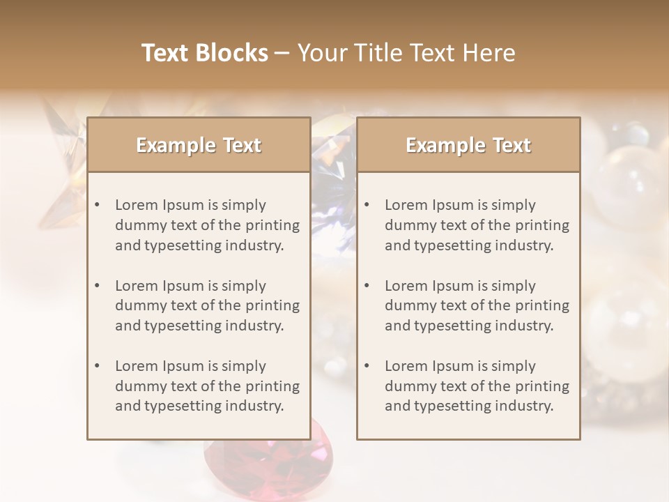 Expensive Shape Shiny PowerPoint Template