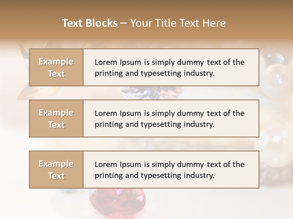 Expensive Shape Shiny PowerPoint Template