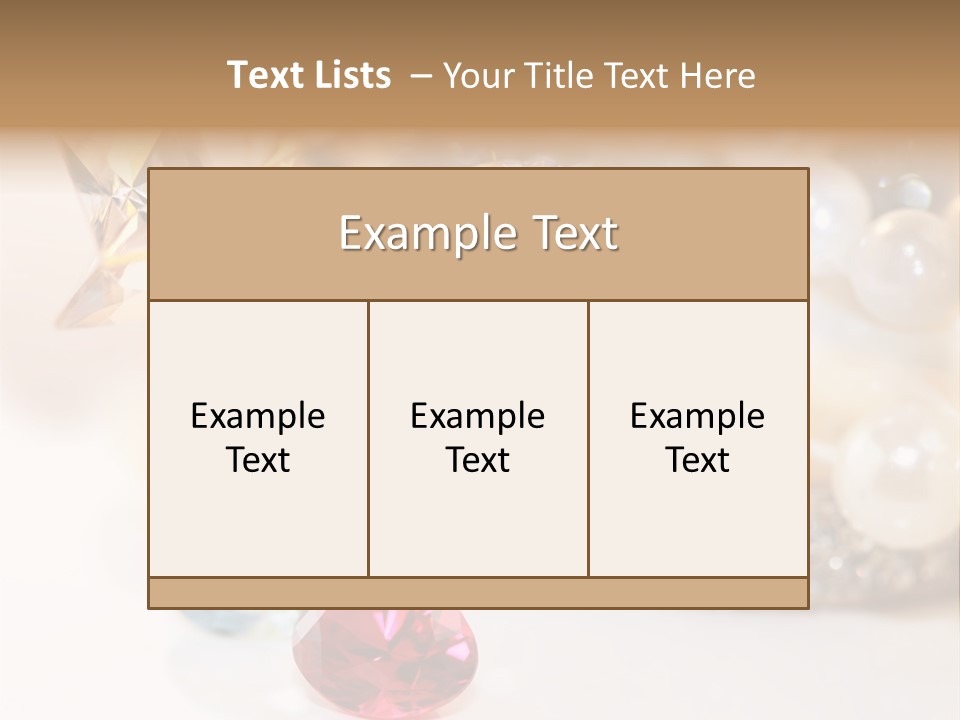 Expensive Shape Shiny PowerPoint Template