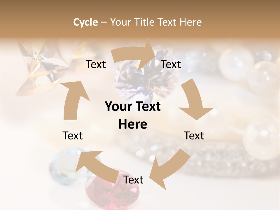 Expensive Shape Shiny PowerPoint Template