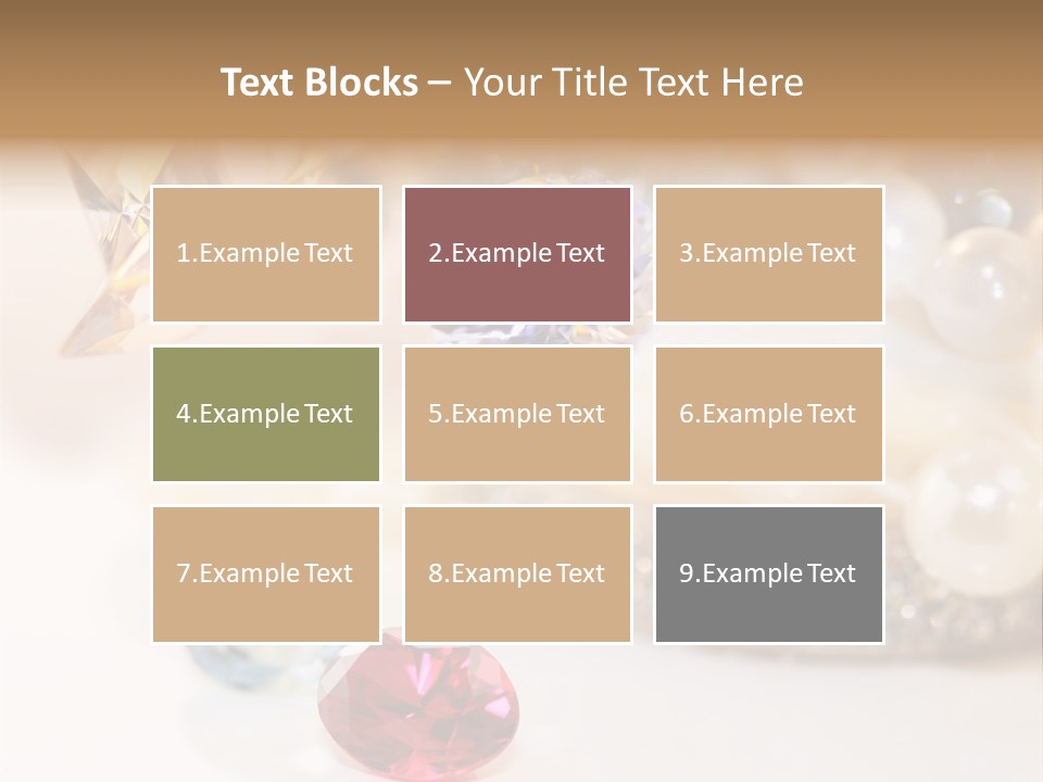 Expensive Shape Shiny PowerPoint Template