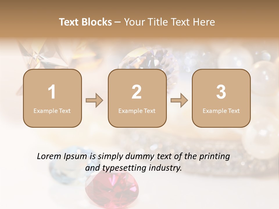 Expensive Shape Shiny PowerPoint Template