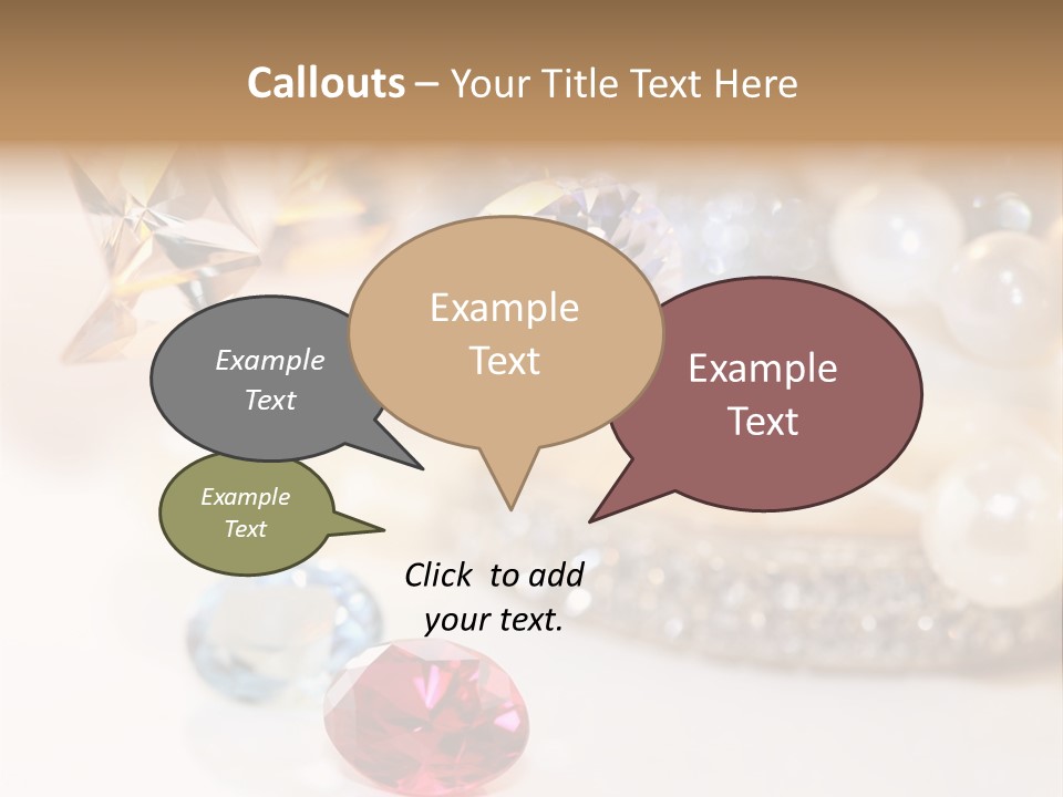 Expensive Shape Shiny PowerPoint Template