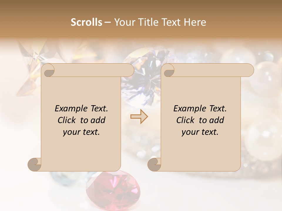 Expensive Shape Shiny PowerPoint Template
