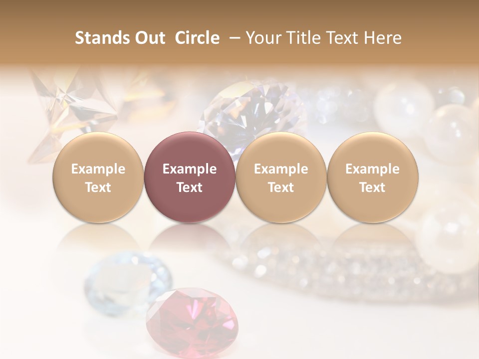 Expensive Shape Shiny PowerPoint Template