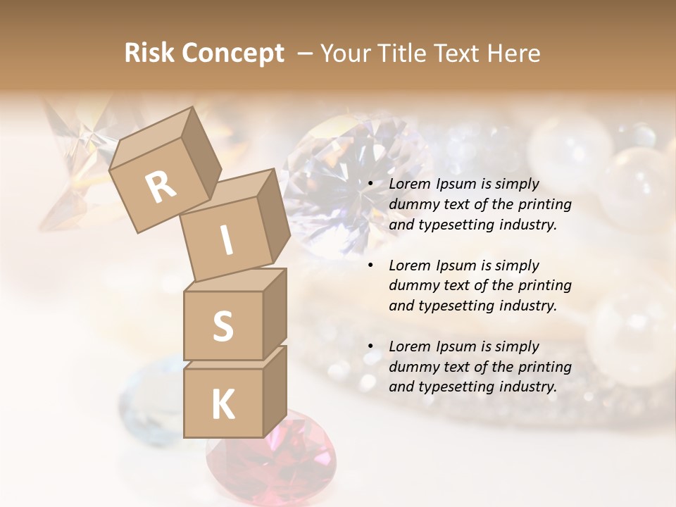 Expensive Shape Shiny PowerPoint Template