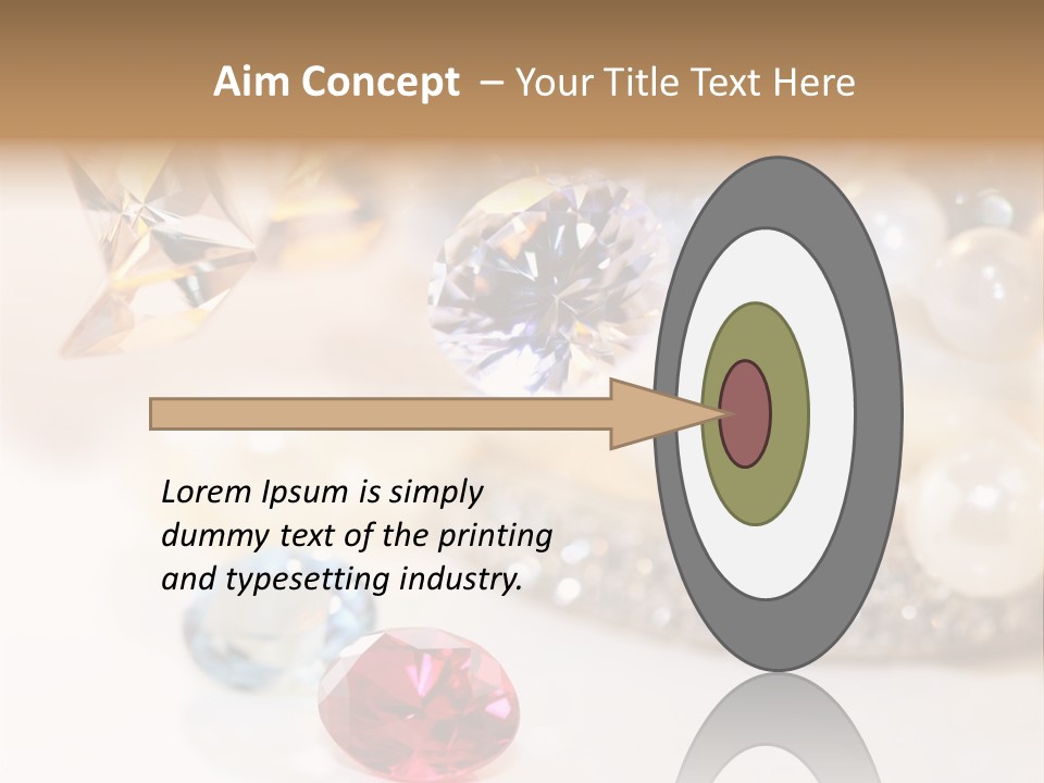 Expensive Shape Shiny PowerPoint Template