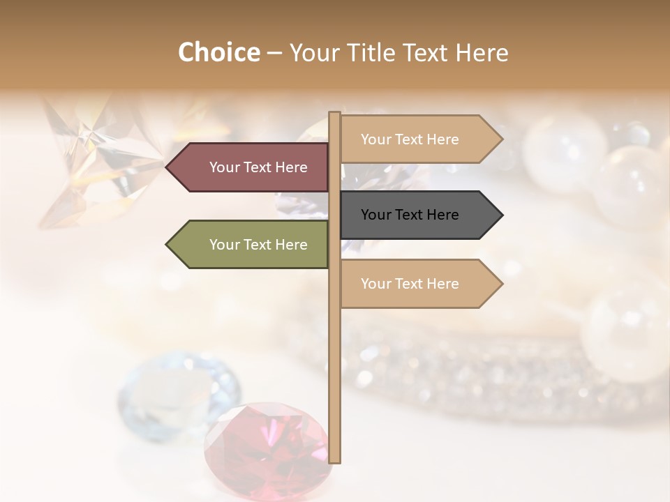 Expensive Shape Shiny PowerPoint Template