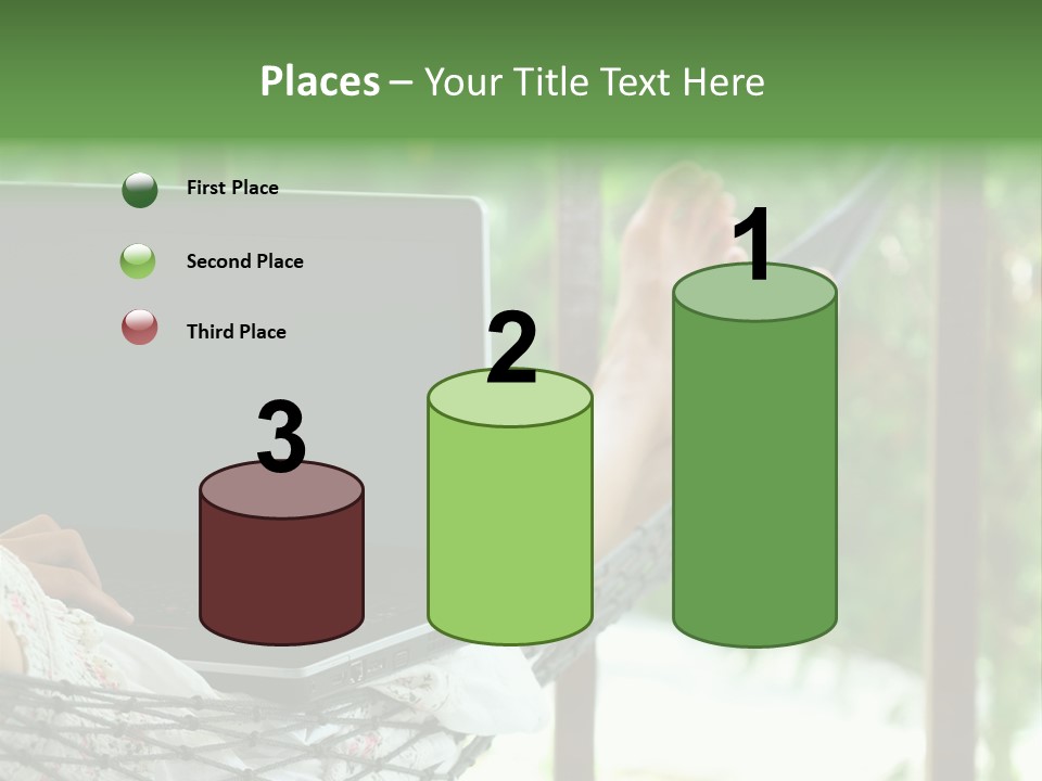 Garden Resort Female PowerPoint Template