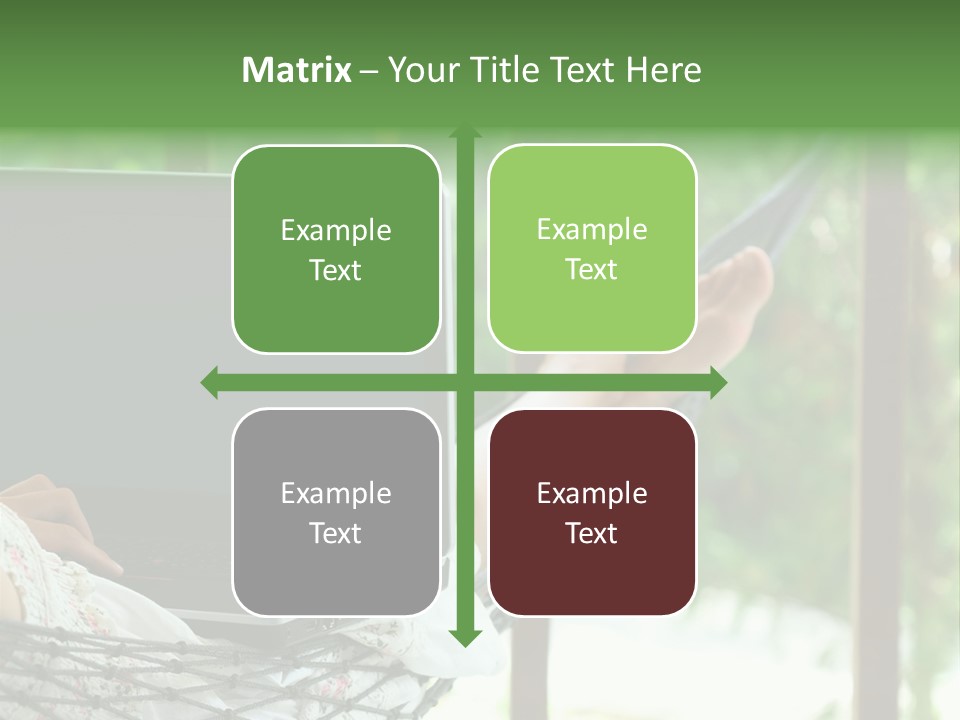 Garden Resort Female PowerPoint Template