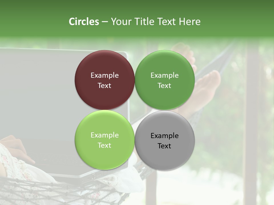 Garden Resort Female PowerPoint Template