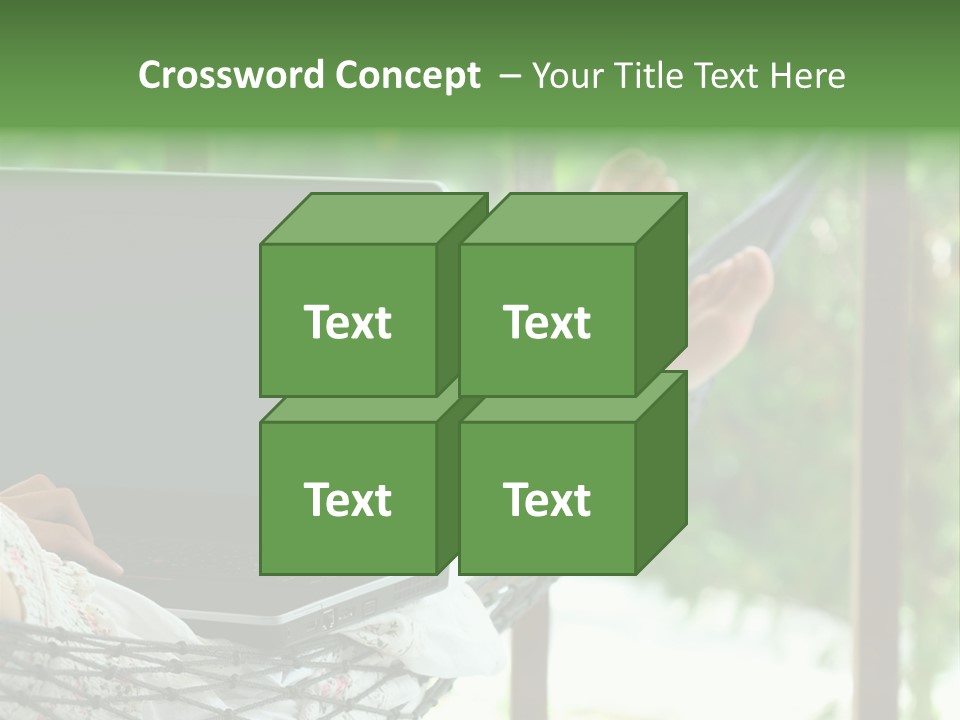 Garden Resort Female PowerPoint Template