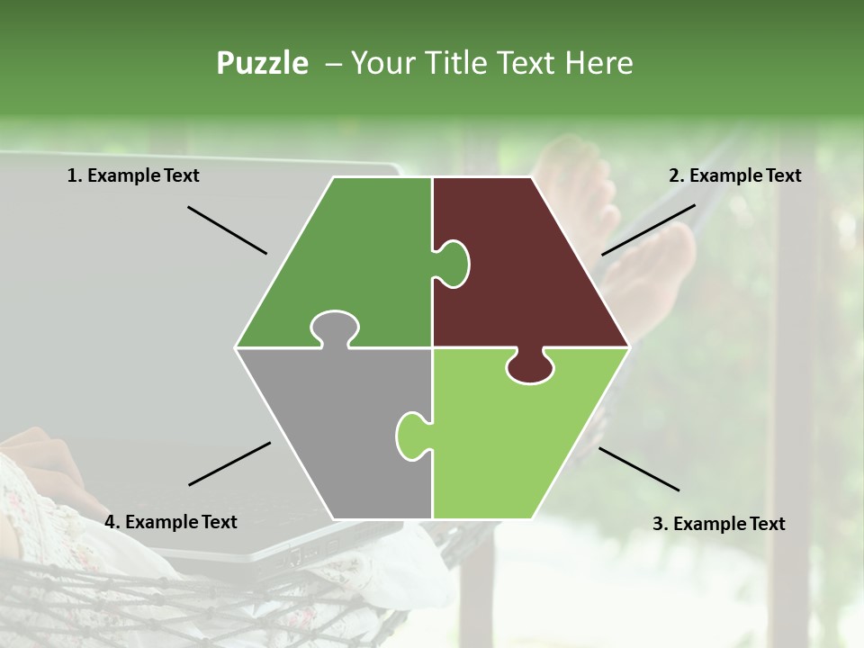 Garden Resort Female PowerPoint Template