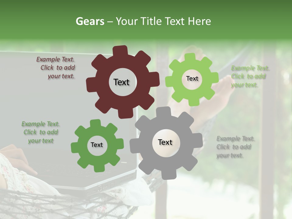 Garden Resort Female PowerPoint Template