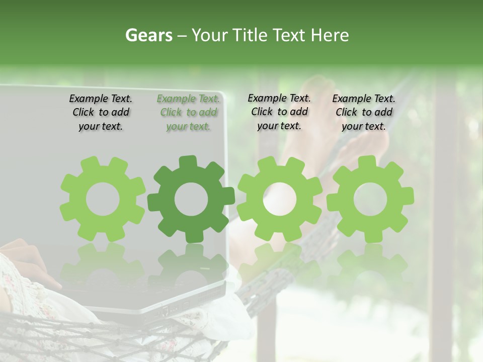 Garden Resort Female PowerPoint Template