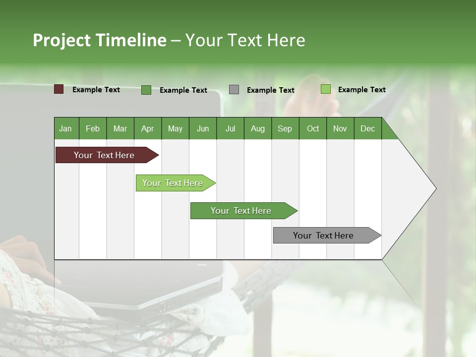 Garden Resort Female PowerPoint Template