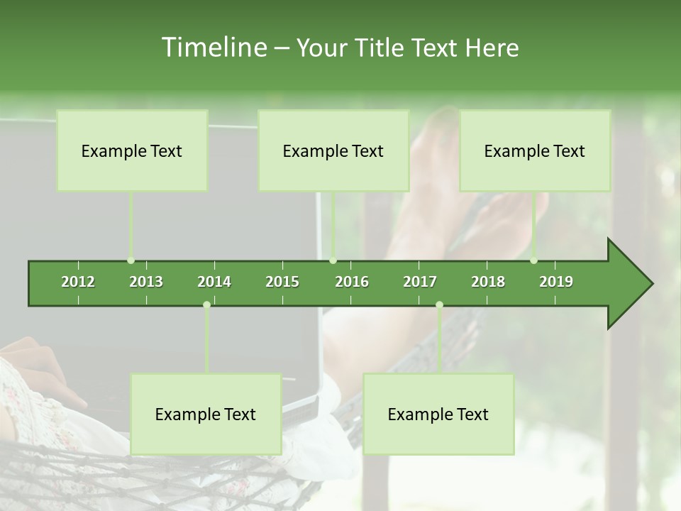 Garden Resort Female PowerPoint Template