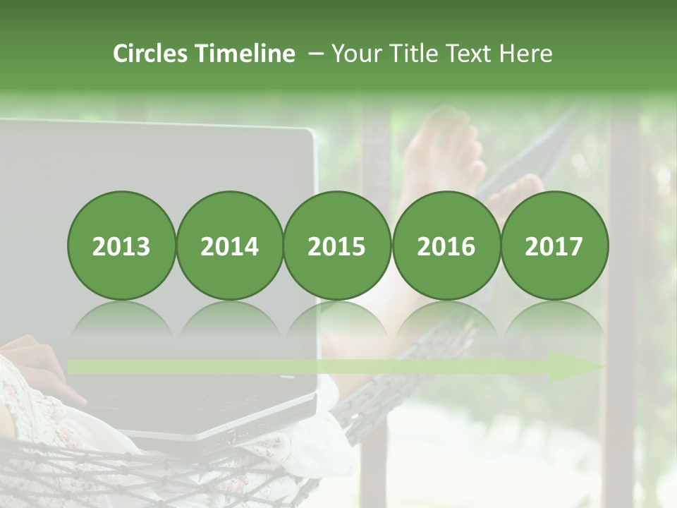 Garden Resort Female PowerPoint Template