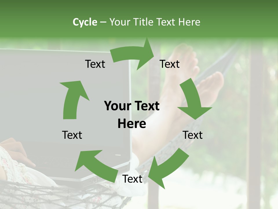 Garden Resort Female PowerPoint Template