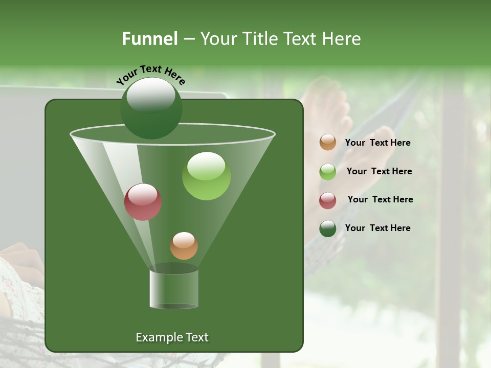 Garden Resort Female PowerPoint Template