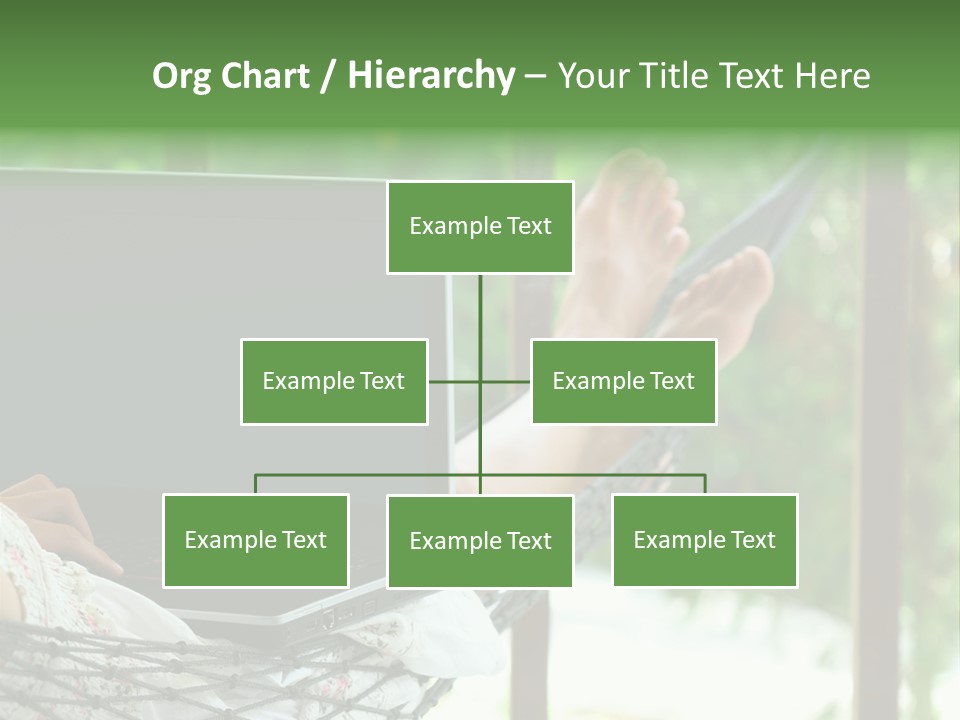 Garden Resort Female PowerPoint Template