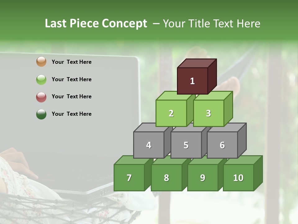 Garden Resort Female PowerPoint Template