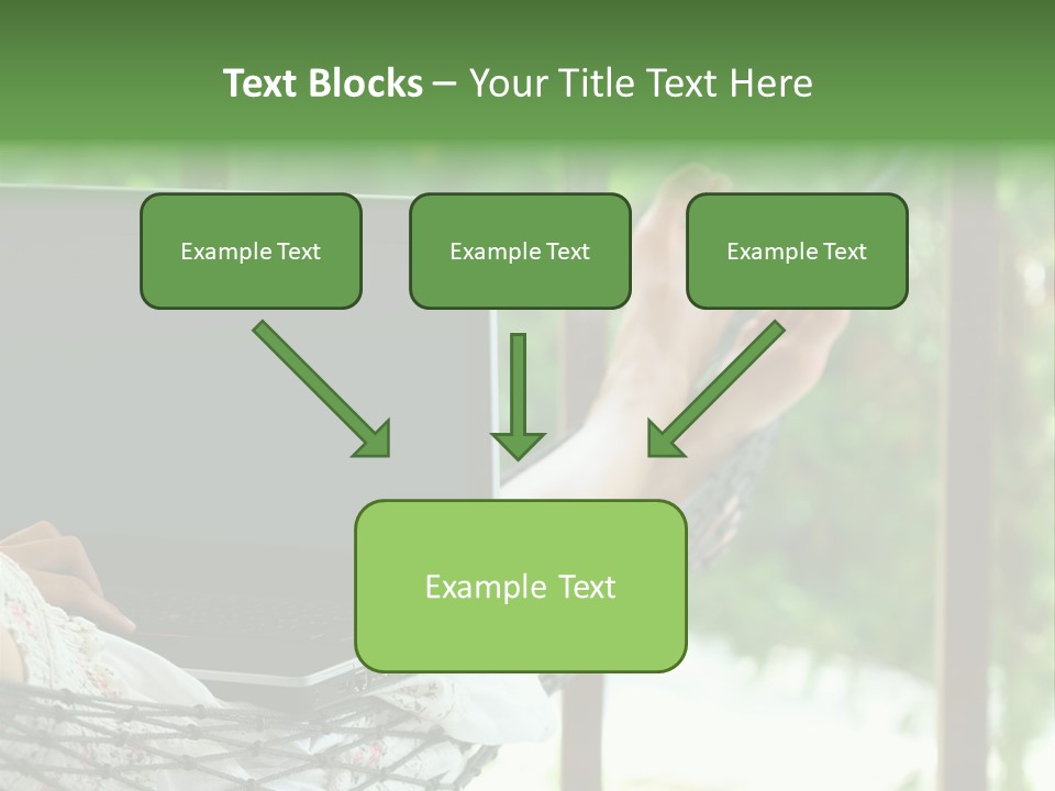 Garden Resort Female PowerPoint Template