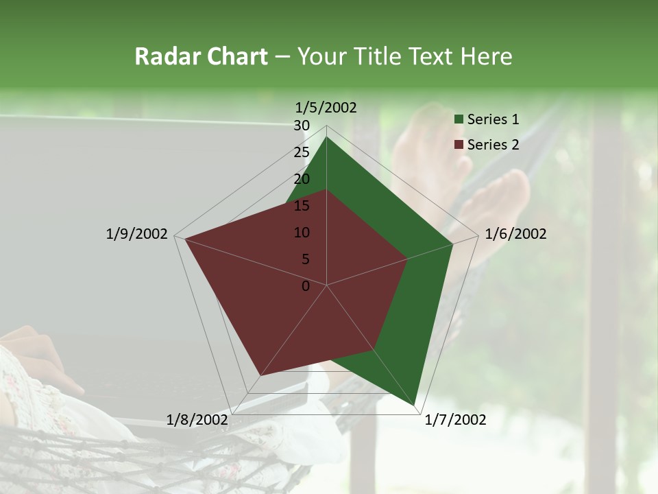 Garden Resort Female PowerPoint Template