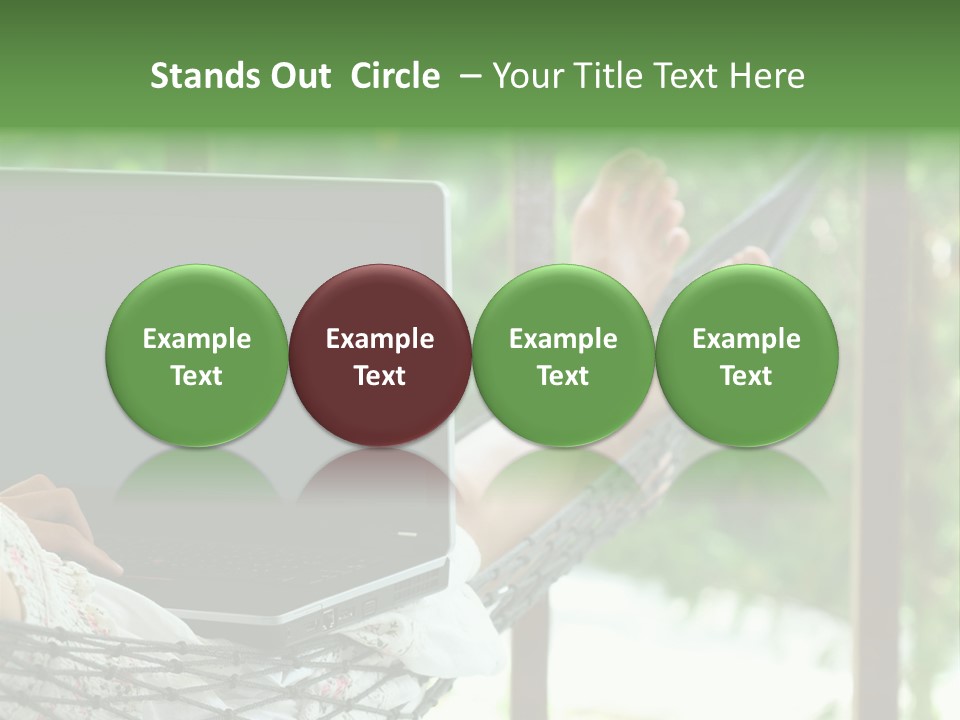 Garden Resort Female PowerPoint Template