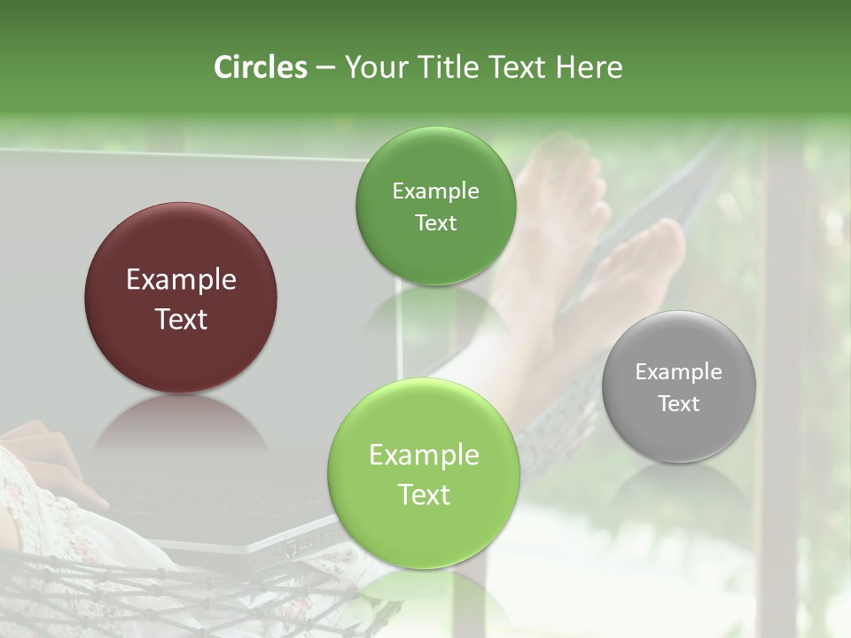 Garden Resort Female PowerPoint Template