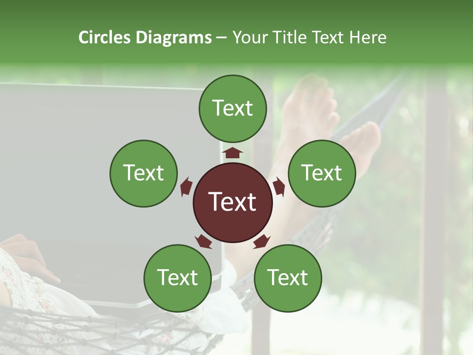 Garden Resort Female PowerPoint Template