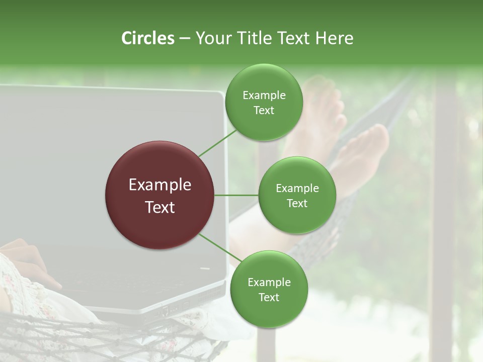 Garden Resort Female PowerPoint Template